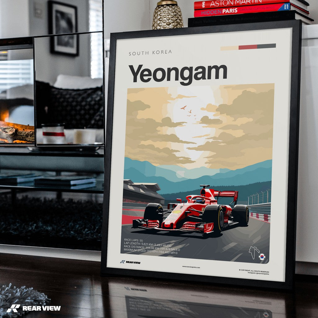 Yeongnam Race Track - Art Print