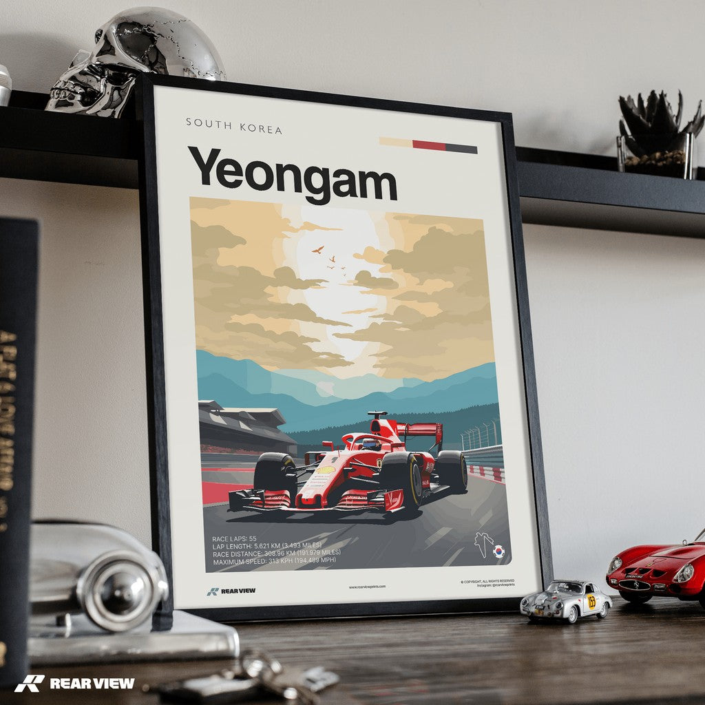 Yeongnam Race Track - Art Print