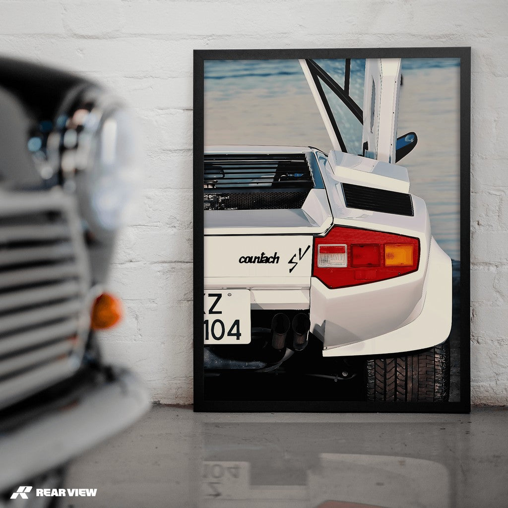 Winged Icon - Countach Art Print