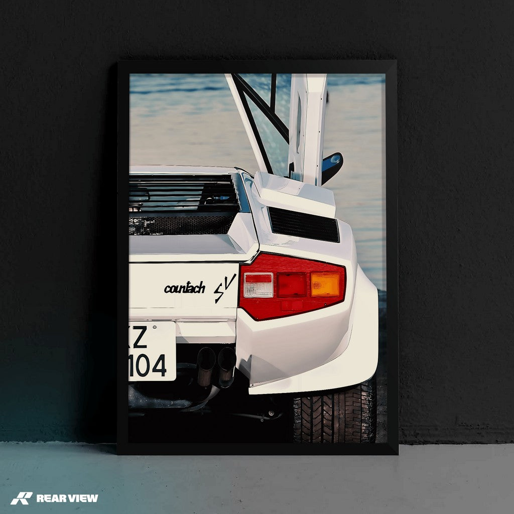 Winged Icon - Countach Art Print