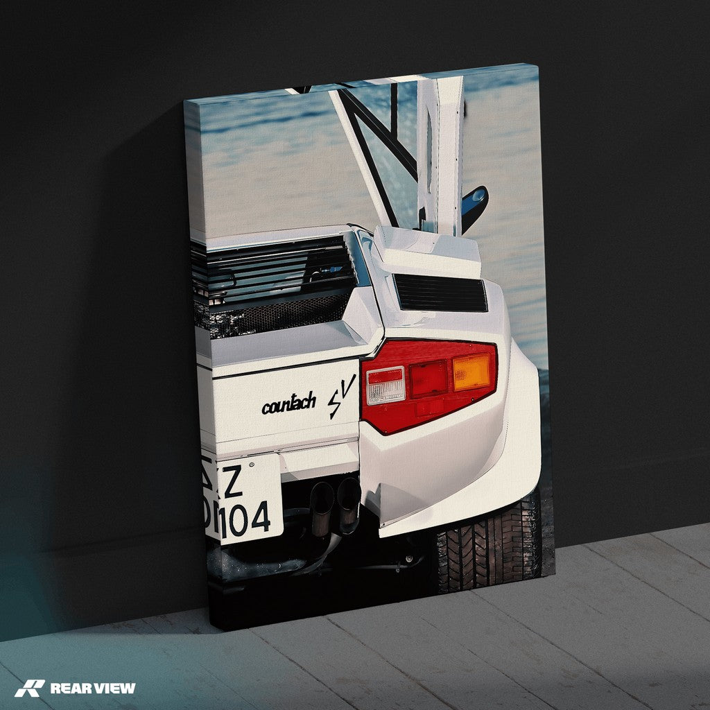 Winged Icon - Countach Art Print