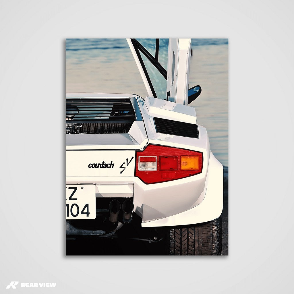 Winged Icon - Countach Art Print