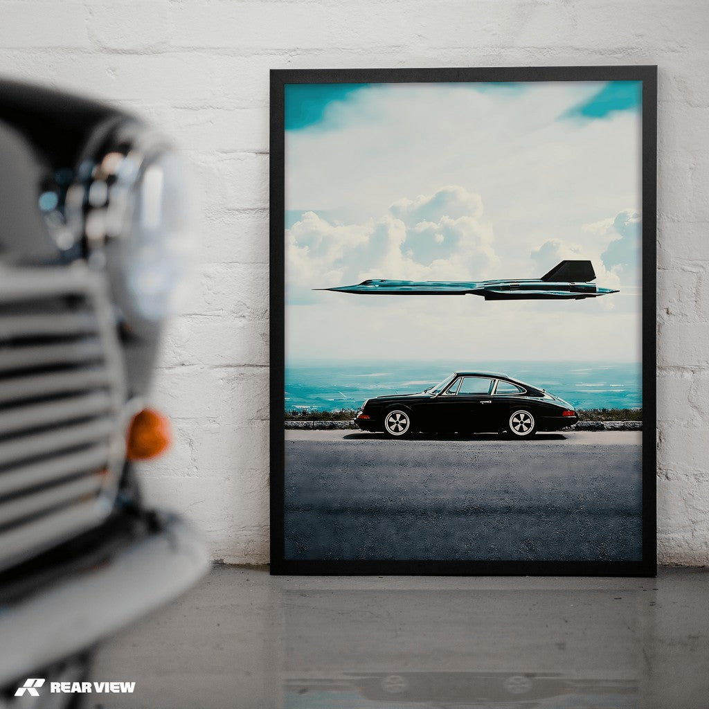 Skybound Speed - 911 Art Print