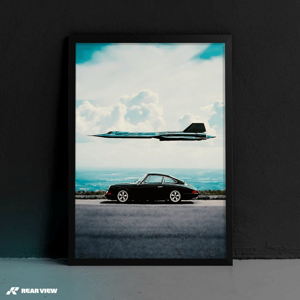 Skybound Speed - 911 Art Print