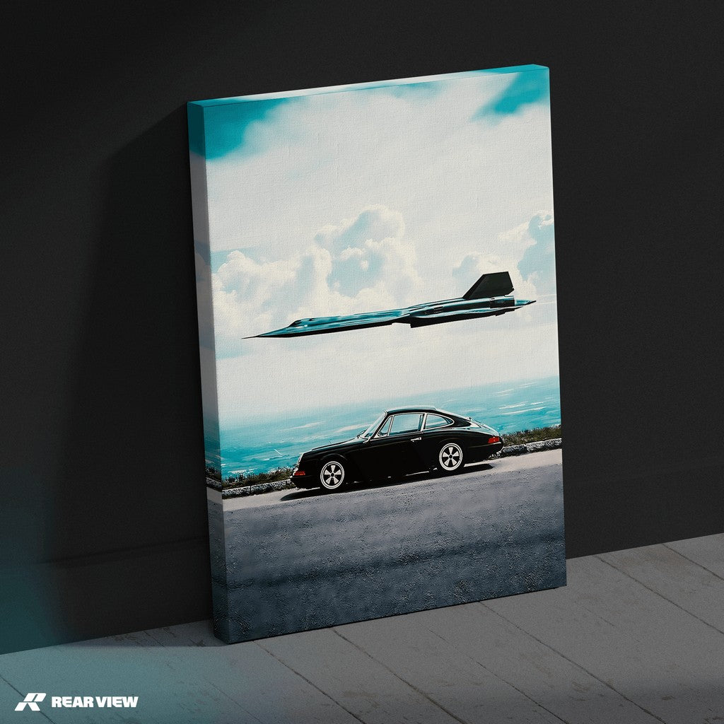 Skybound Speed - 911 Art Print