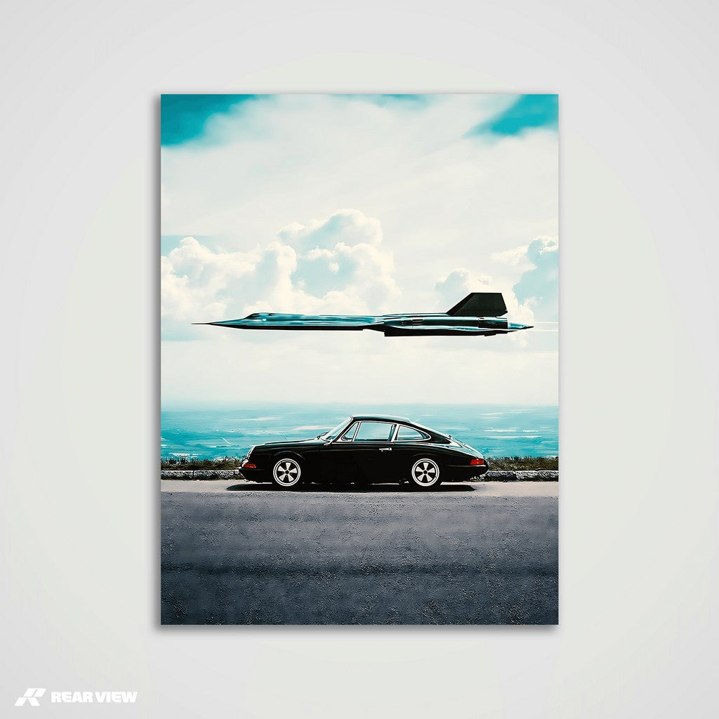 Skybound Speed - 911 Art Print