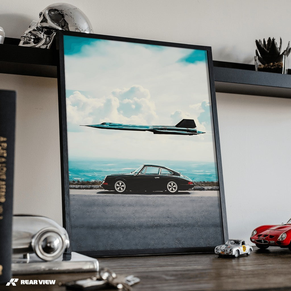 Skybound Speed - 911 Art Print