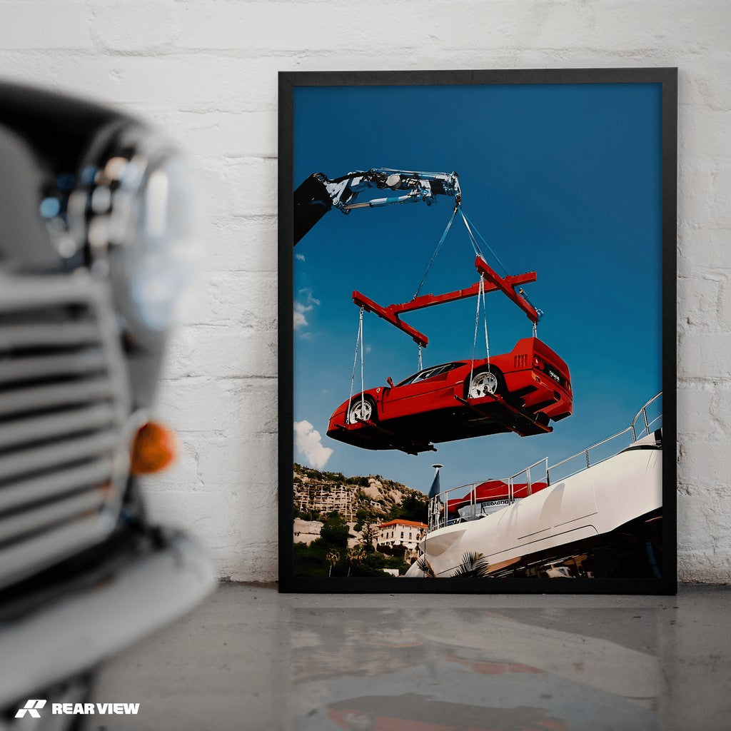 Sky Lift - F40 Art Print