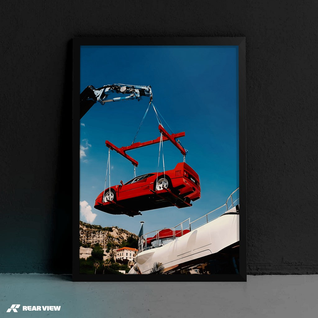 Sky Lift - F40 Art Print