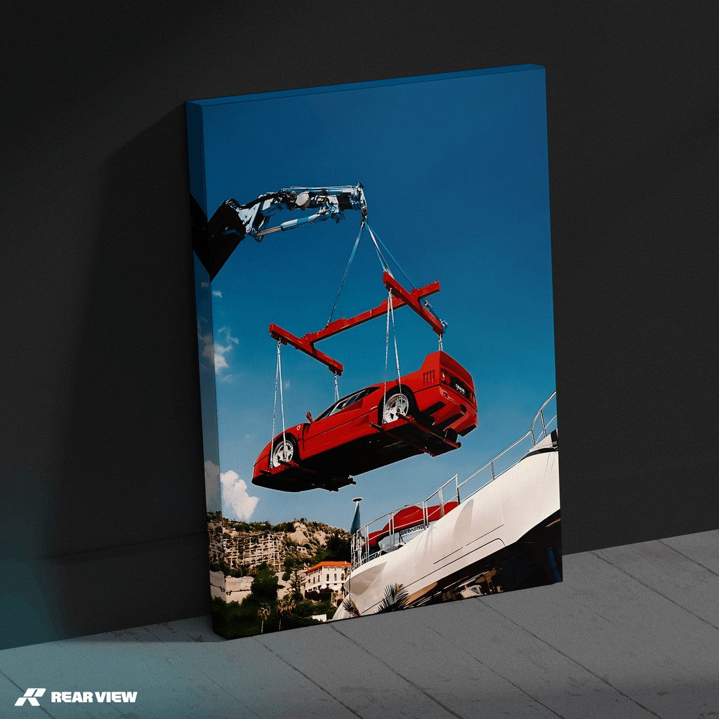 Sky Lift - F40 Art Print