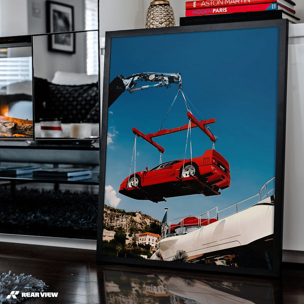 Sky Lift - F40 Art Print