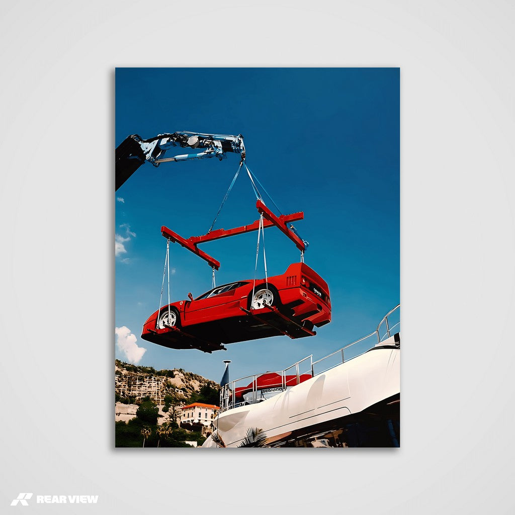 Sky Lift - F40 Art Print