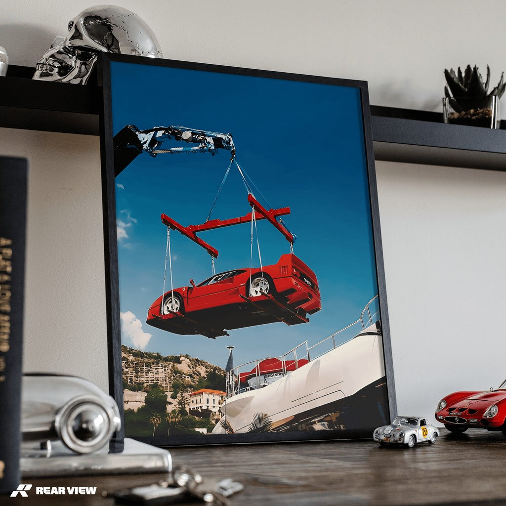 Sky Lift - F40 Art Print