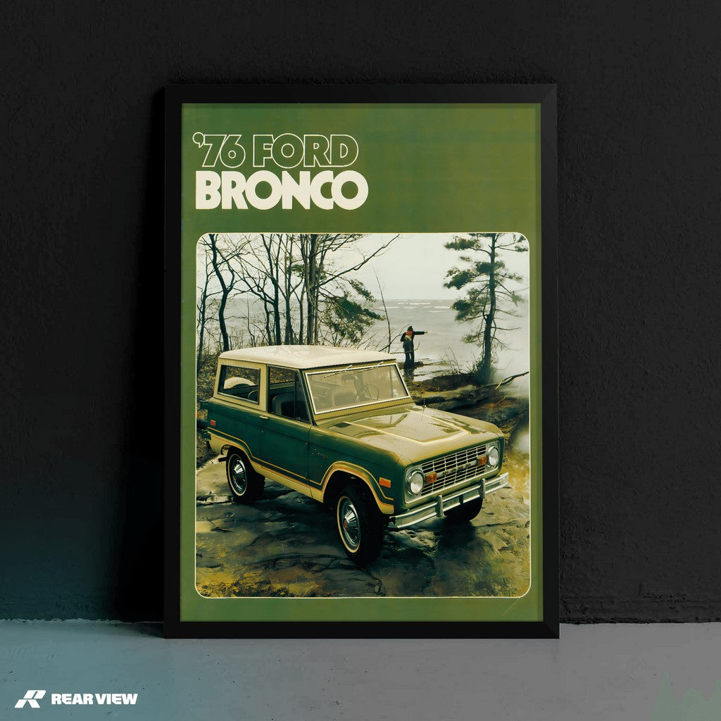 Off-Road Legend - Bronco Art Print