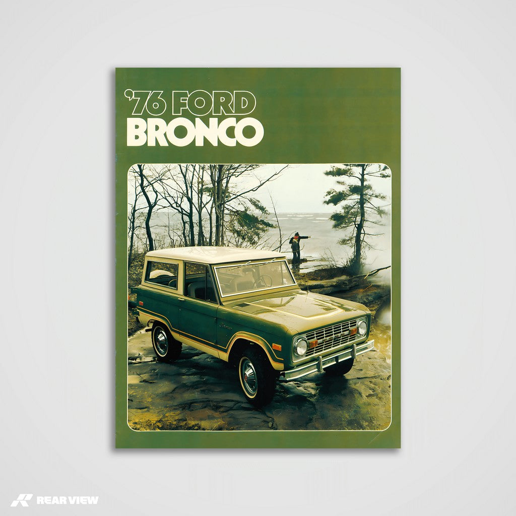 Off-Road Legend - Bronco Art Print