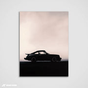 Der Bauplan der Geschwindigkeit – Silverstone Track Kunstdruck