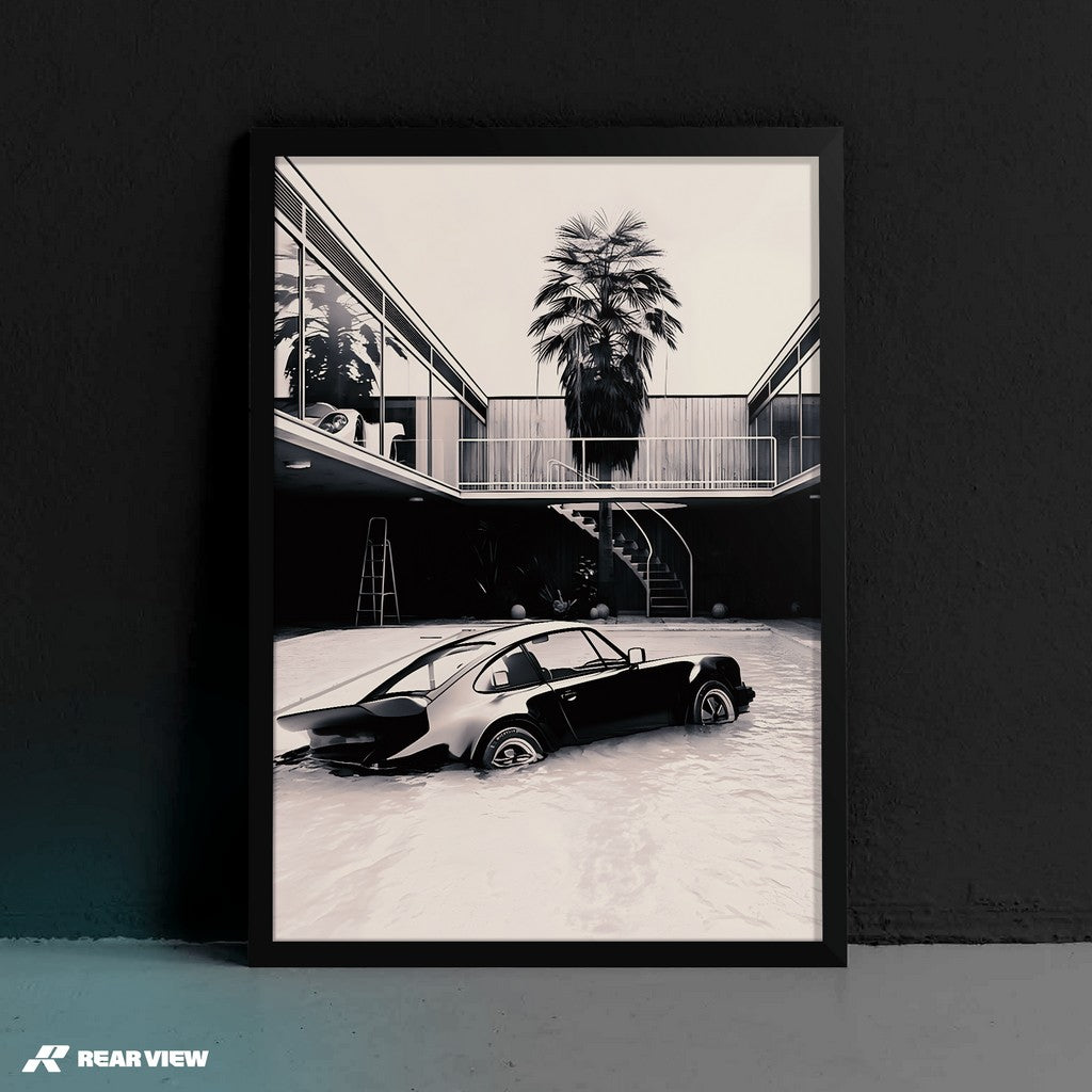 Deep End Drive - 911 Art Print