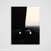 Der Bauplan der Geschwindigkeit – Silverstone Track Kunstdruck