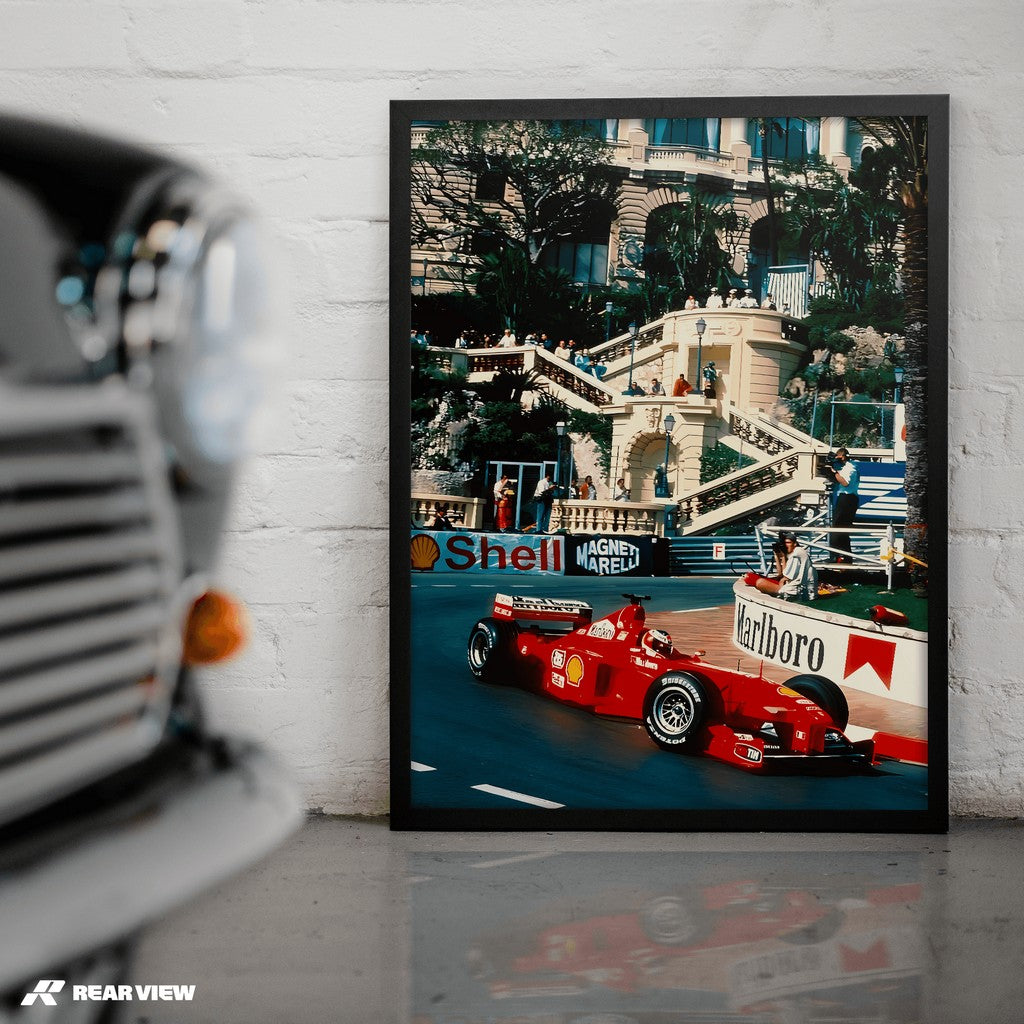 Monaco Red - GP Art Print