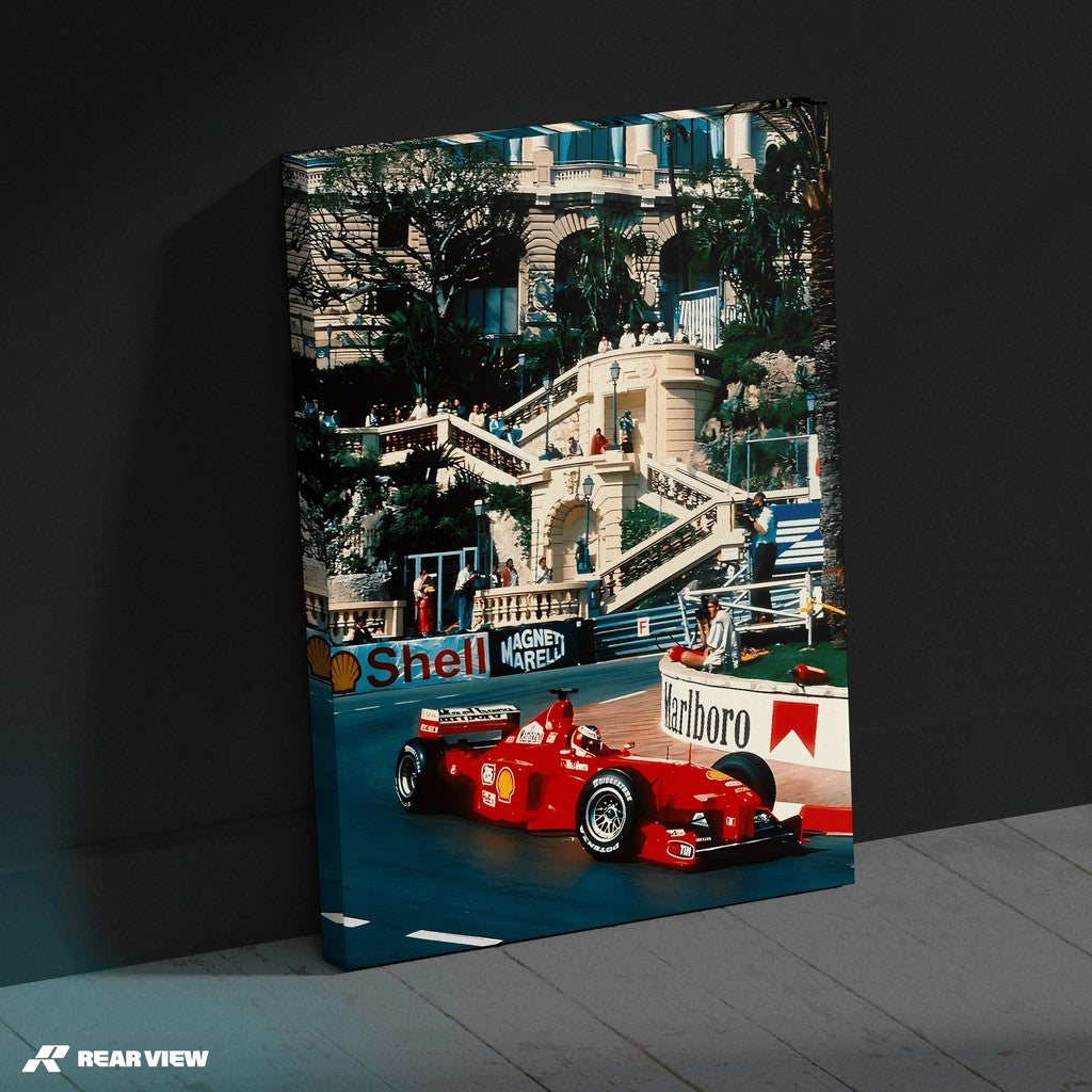 Monaco Red - GP Art Print