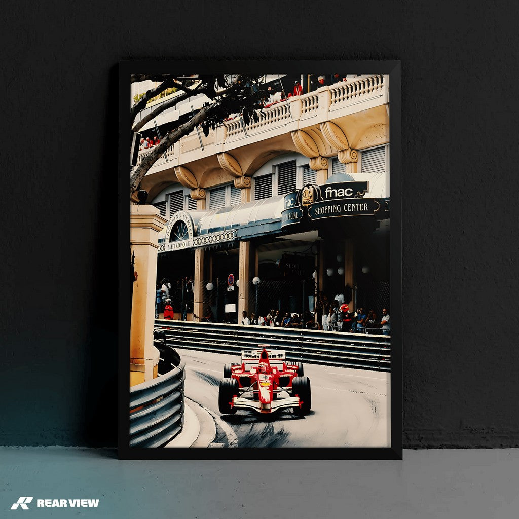 Vintage Monaco Grand Prix XI - Art Print