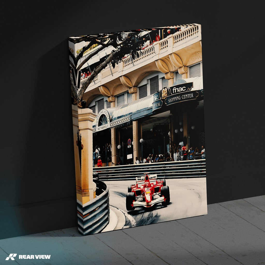 Vintage Monaco Grand Prix XI - Art Print