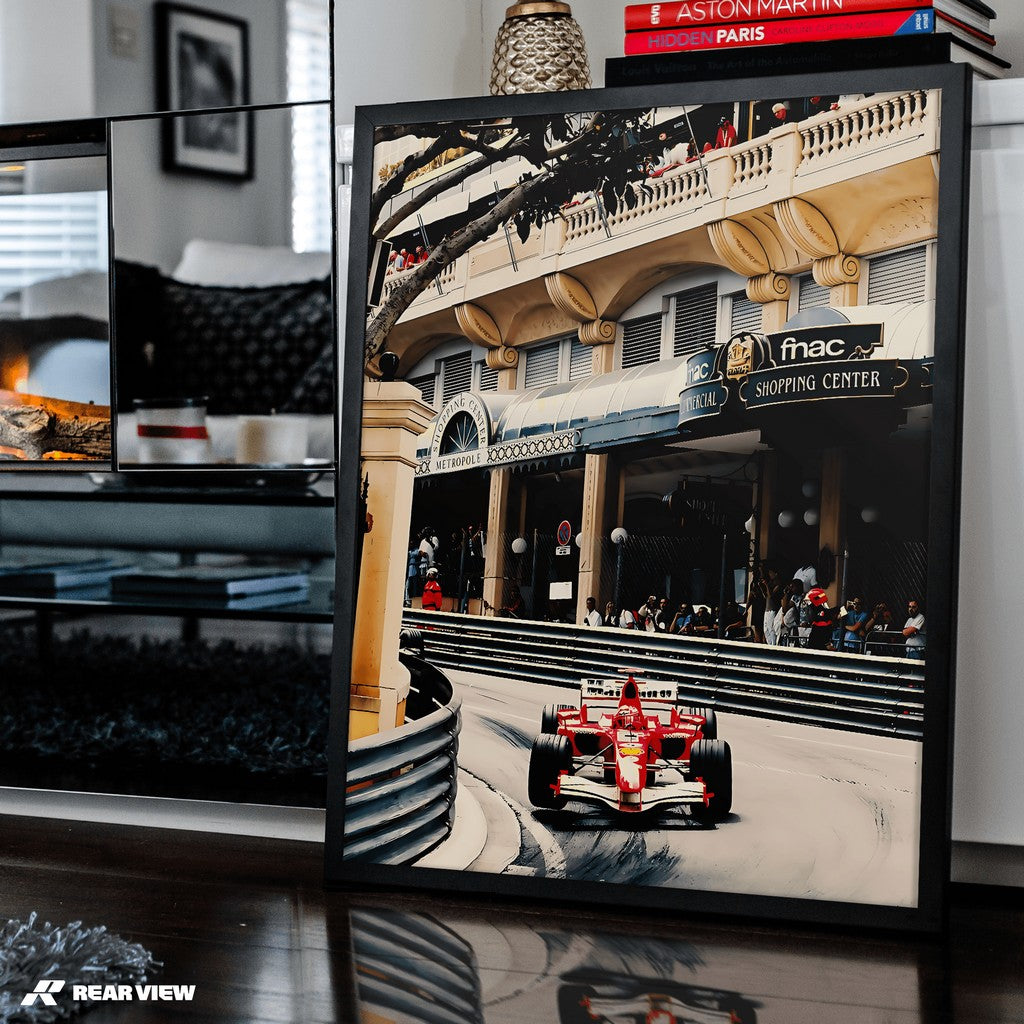 Vintage Monaco Grand Prix XI - Art Print