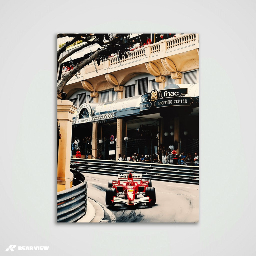 Vintage Monaco Grand Prix XI - Art Print