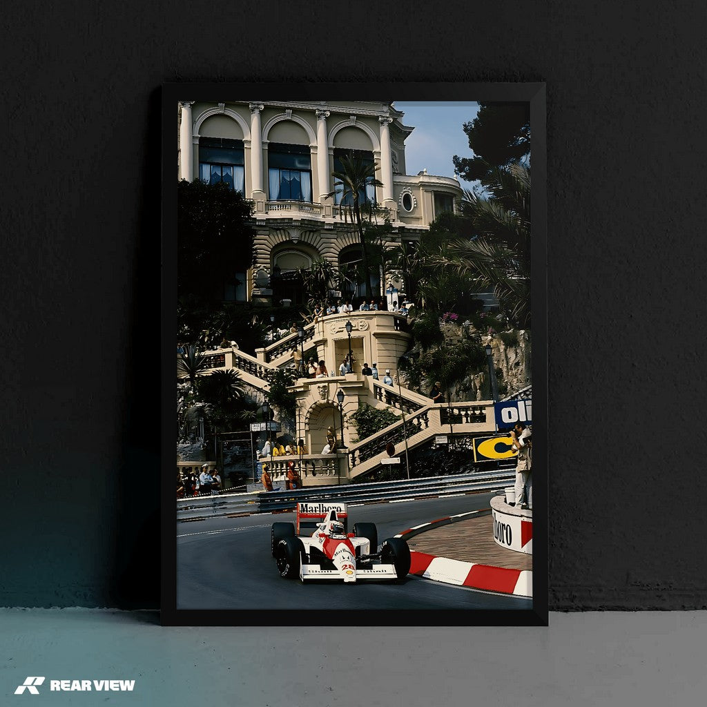 Monaco Elegance - GP Art Print