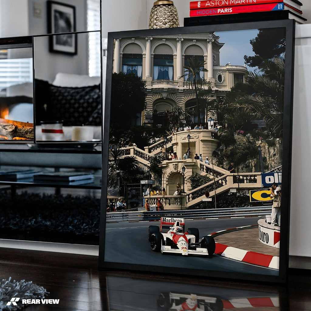 Monaco Elegance - GP Art Print