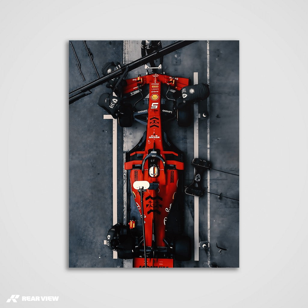 Pitstop Focus - GP Art Print