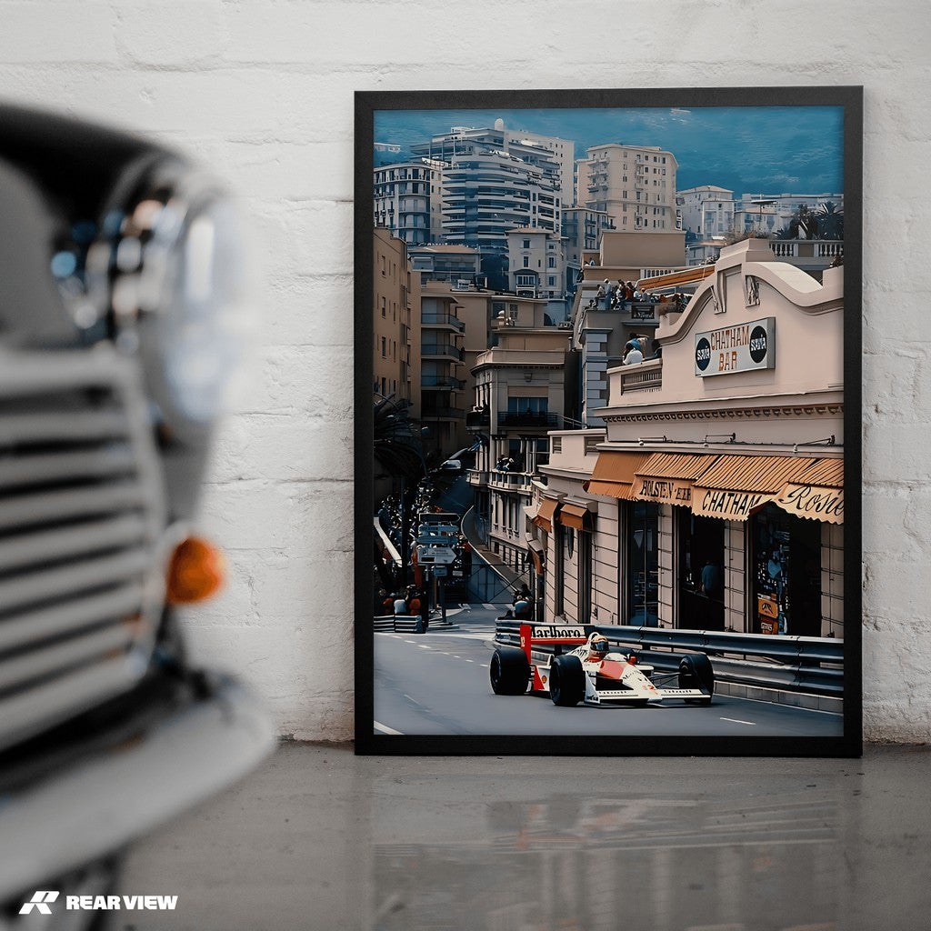 Monaco Pace - GP Art Print