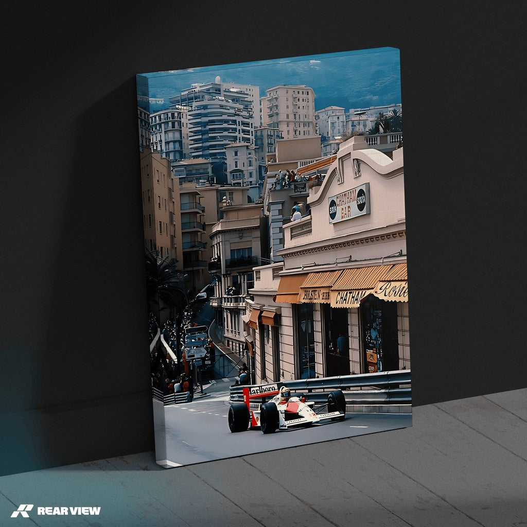 Vintage Monaco Grand Prix XIX - Art Print