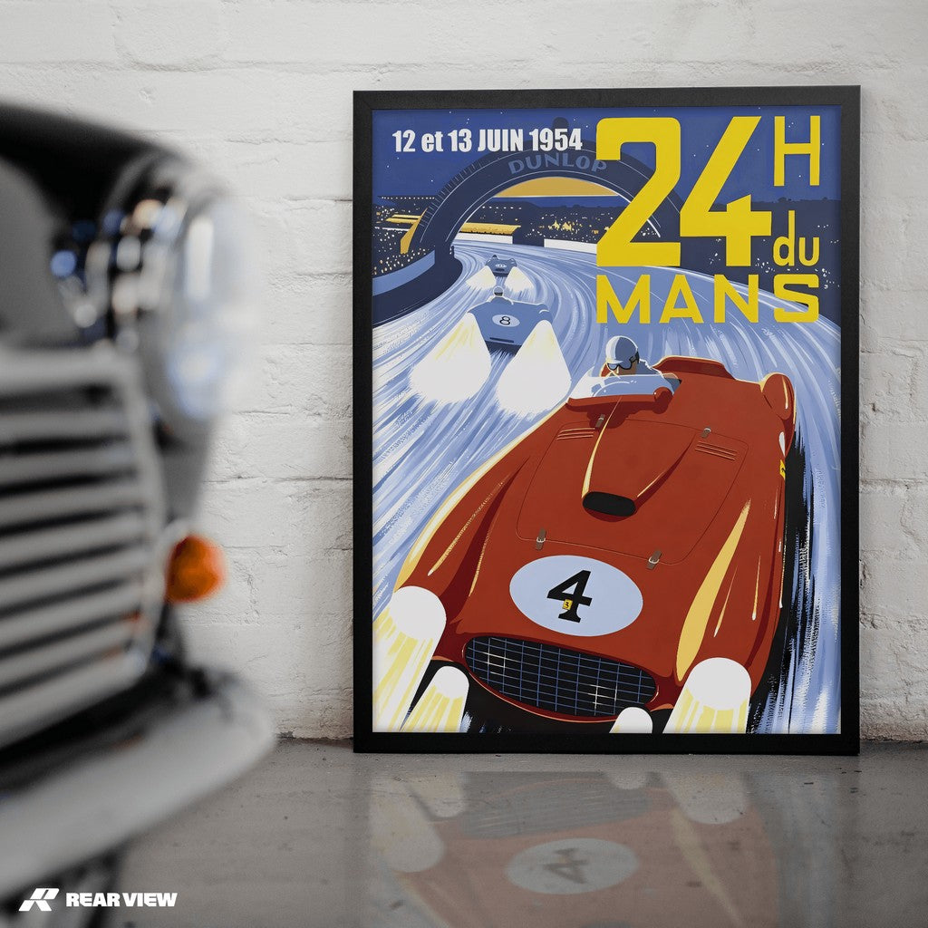 Red Racer - Le Mans Art Print