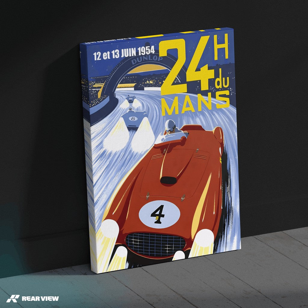 Red Racer - Le Mans Art Print