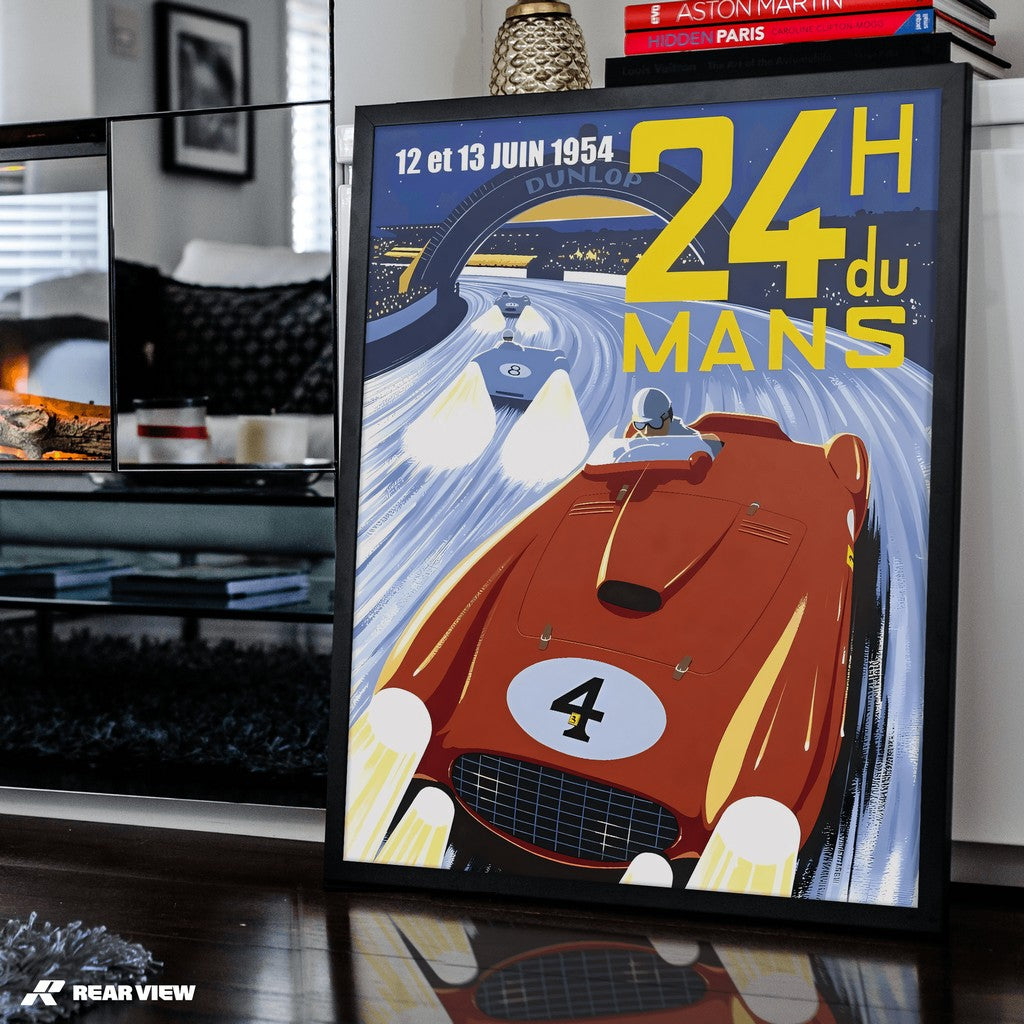 Red Racer - Le Mans Art Print