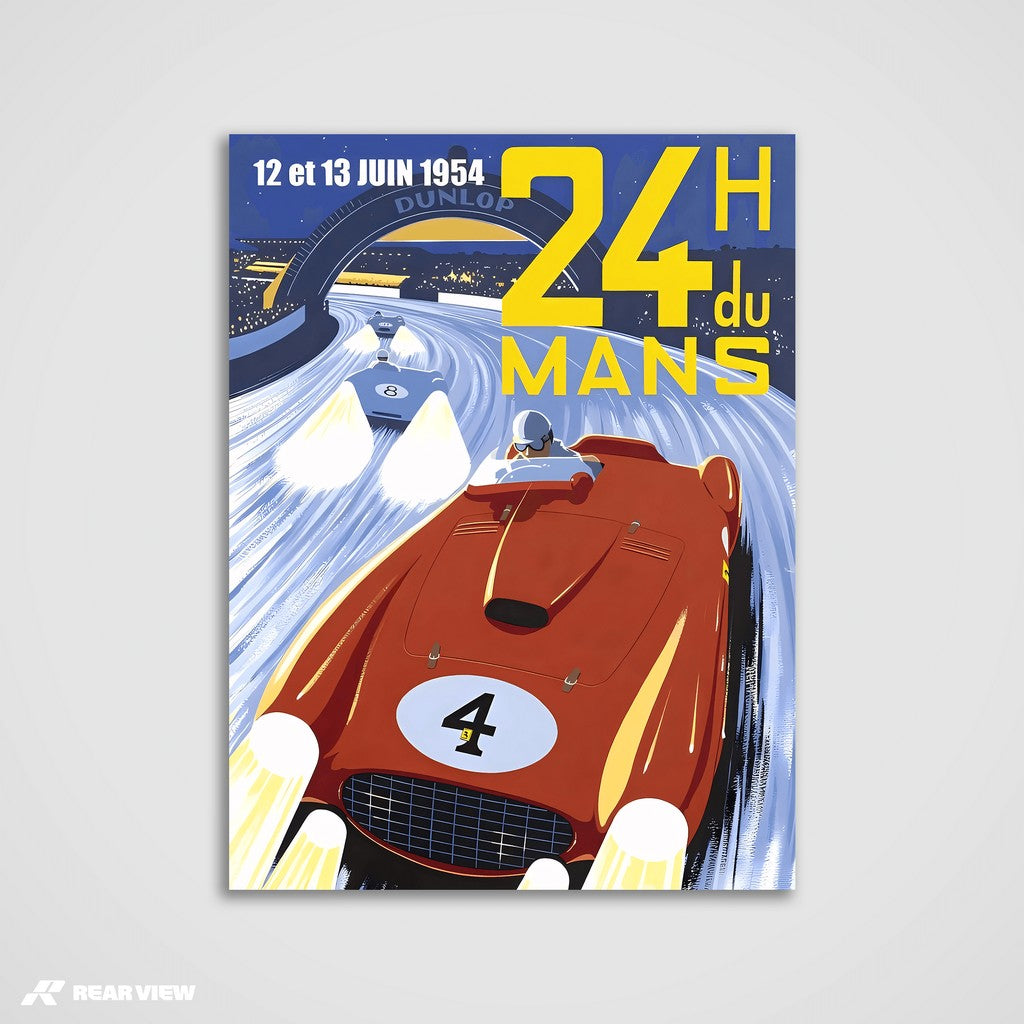 Red Racer - Le Mans Art Print