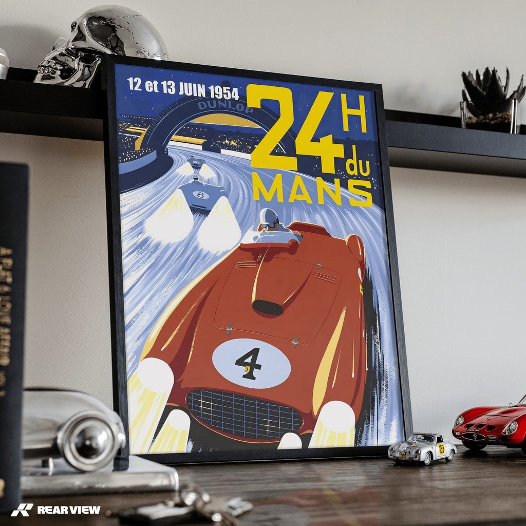 Red Racer - Le Mans Art Print