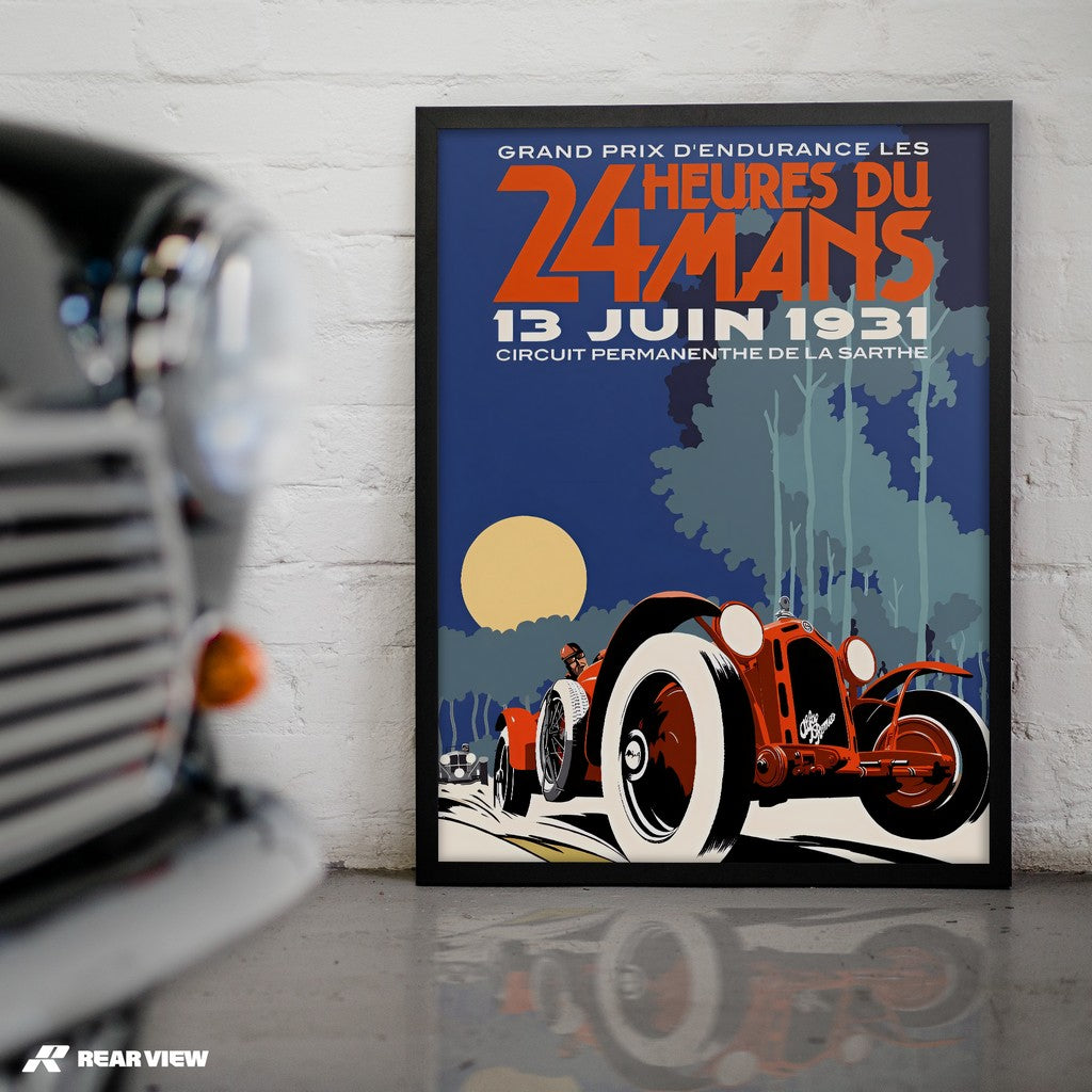 Sarthe Speed - 1931 Art Print