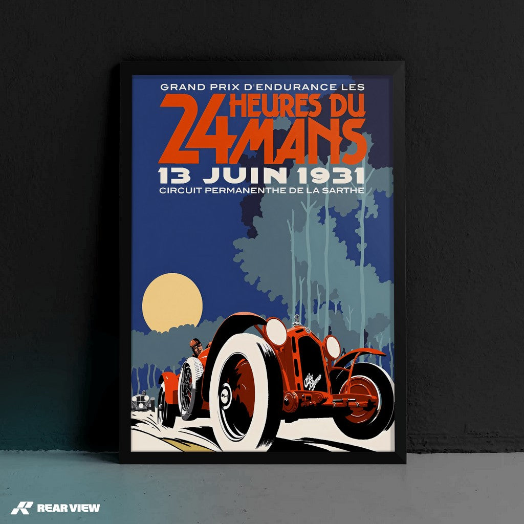 Sarthe Speed - 1931 Art Print