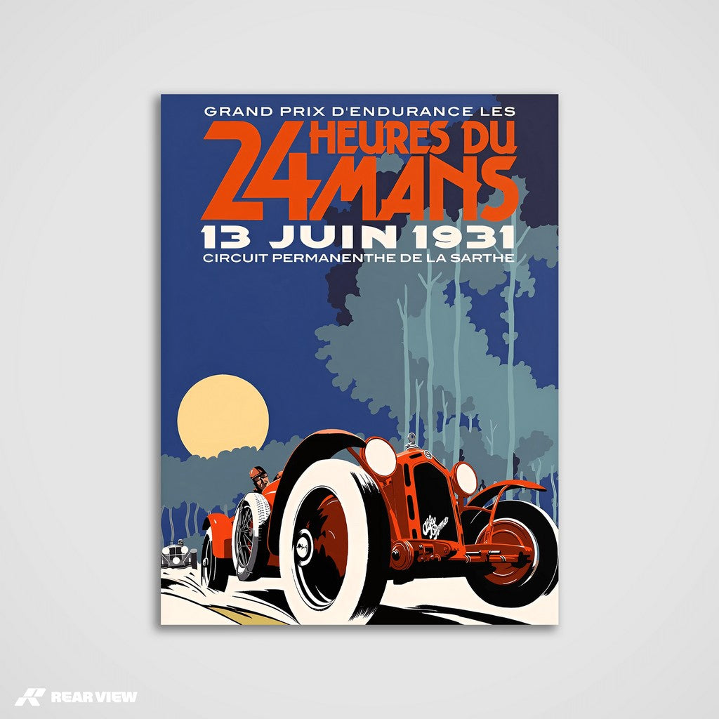 Sarthe Speed - 1931 Art Print