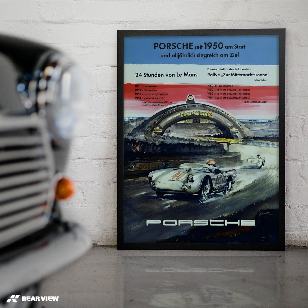 Silver Streaks - Le Mans Art Print