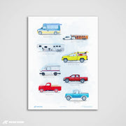 Haul Stars – Watercolour Art Print
