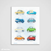 Small Legends – City Cars Art Print