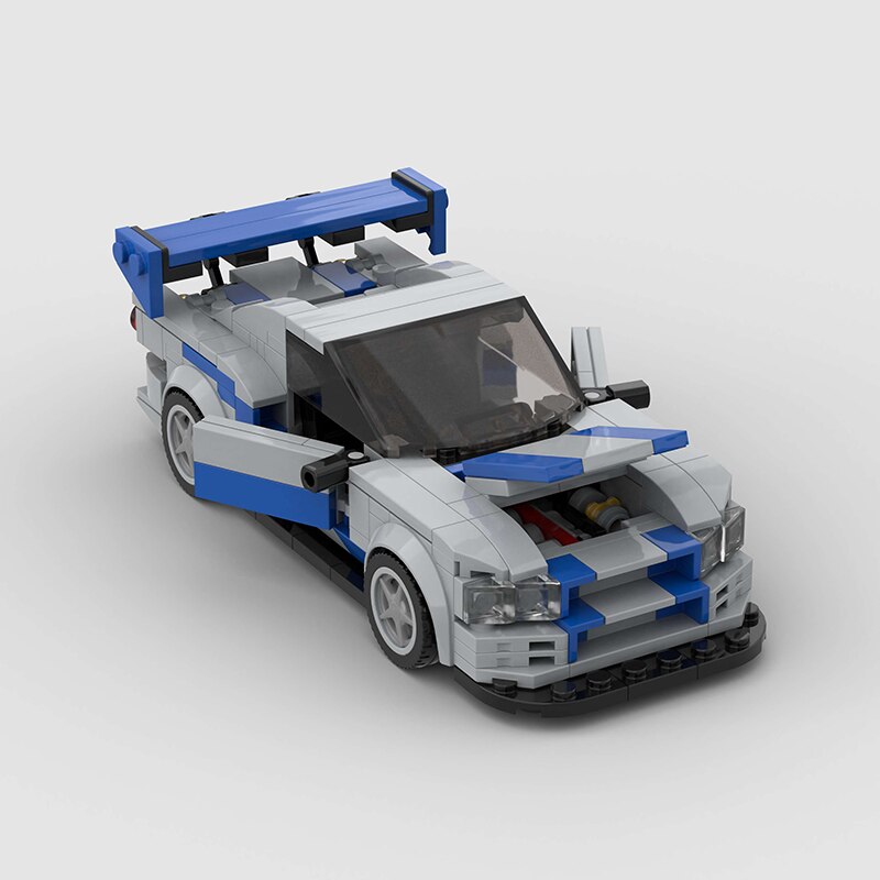 Nissan Skyline R34 - Brick Set